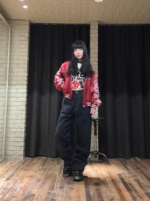 HYSTERIC GLAMOUR（ヒステリックグラマー） スタジャン SNAKE LOOP