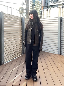 fukuchanさん(レディース・154cm)の冬コーディネート