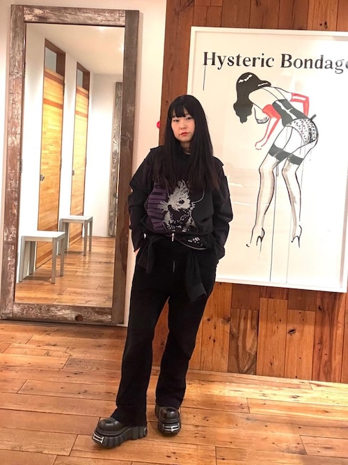 HYSTERIC TIGER刺繍 オールインワン（つなぎ/オールインワン