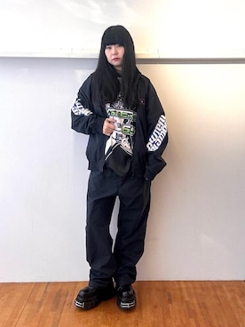 fukuchanさん（レディース・154cm）の冬コーディネート