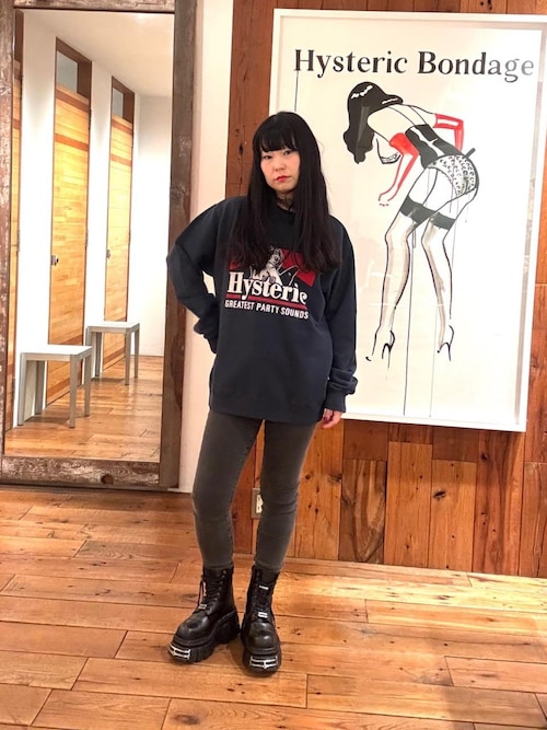 【美品】ヒステリックグラマー スキニーデニム XXS スキニーデニムパンツ（デニムパンツ）｜HYSTERIC GLAMOUR