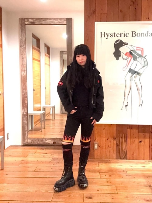 HYSTERIC GIG ショート丈M65ブルゾン（ブルゾン）｜HYSTERIC GLAMOUR