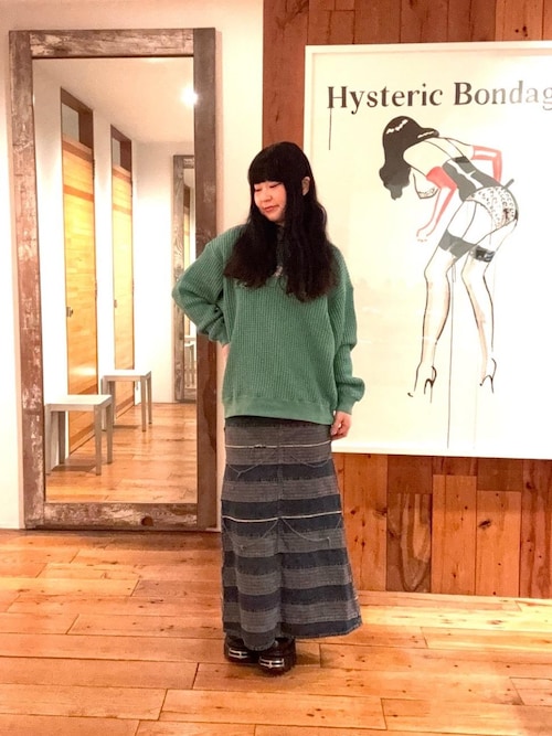 スクラッチマーメイドスカート（デニムスカート）｜HYSTERIC GLAMOUR