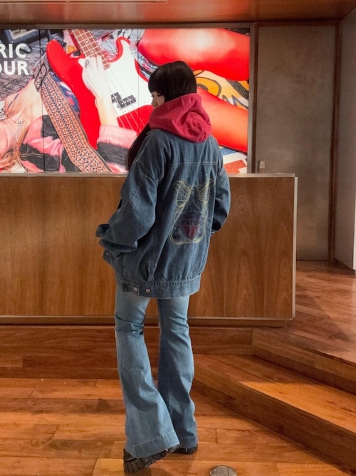 ローライズフレアデニムパンツ（デニムパンツ）｜HYSTERIC GLAMOUR