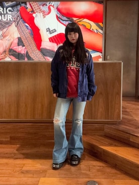 fukuchanさん(レディース・154cm)の冬コーディネート