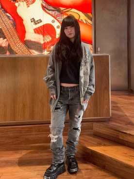 fukuchanさん（レディース・154cm）の冬コーディネート