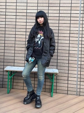 fukuchanさん(レディース・154cm)の春コーディネート