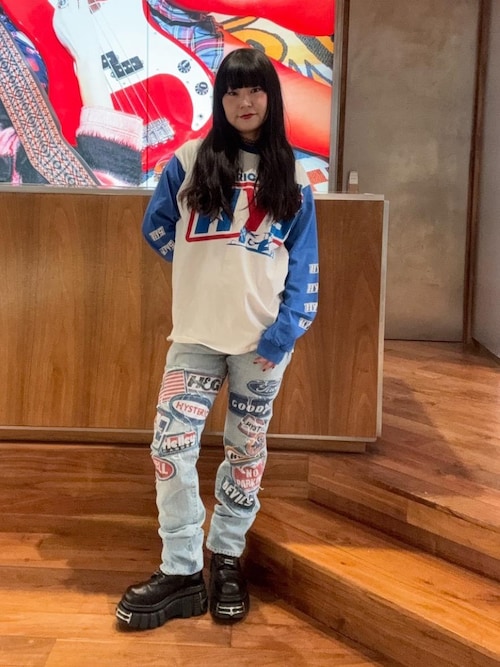HYSTERIC GLAMOUR（ヒステリックグラマー） ジーンズ DPC加工 スリム