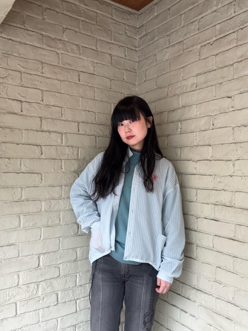 GUITAR GIRL センタースリットデニムパンツ(デニムパンツ)|HYSTERIC GUITAR GIRL センタースリットデニムパンツ(デニムパンツ)|HYSTERIC