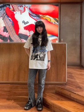 fukuchanさん（レディース・154cm）の春コーディネート