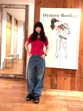 「ヒステリックグラマー」｜fukuchanさん（レディース・154cm）の春コーディネート