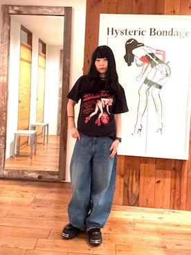 「ヒステリックグラマー」｜fukuchanさん（レディース・154cm）の春コーディネート