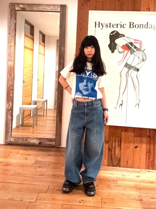 ヒステリックグラマー MOONLIGHT DRIVE Tシャツ MOONLIGHT DRIVE Tシャツ（Tシャツ/カットソー）｜HYSTERIC GLAMOUR