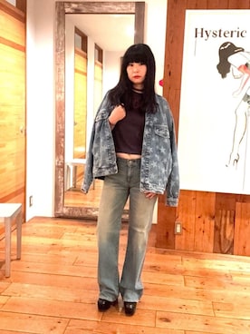「ヒステリックグラマー」｜fukuchanさん（レディース・154cm）の春コーディネート