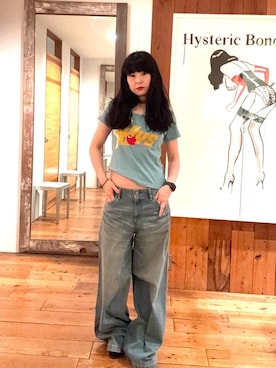 「ヒステリックグラマー」｜fukuchanさん（レディース・154cm）の春コーディネート