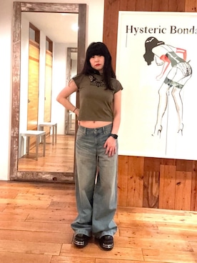 「ヒステリックグラマー」｜fukuchanさん（レディース・154cm）の春コーディネート