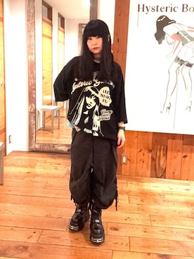 「ヒステリックグラマー」｜fukuchanさん（レディース・154cm）の春コーディネート
