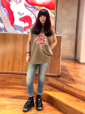 fukuchanさん(レディース・154cm)の春コーディネート