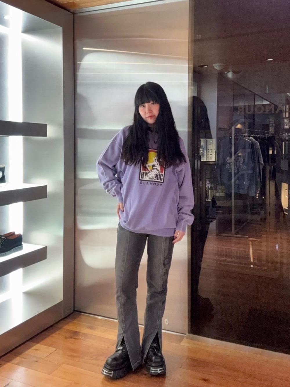 HYSTERIC GLAMOUR（ヒステリックグラマー）の「GUITAR GIRL センター