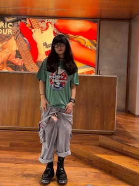 fukuchanさん（レディース・154cm）の夏コーディネート