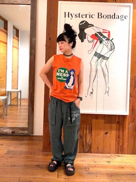 fukuchanさん（レディース・154cm）の夏コーディネート