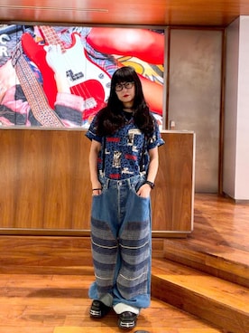fukuchanさん(レディース・154cm)の夏コーディネート