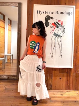 fukuchanさん（レディース・154cm）の夏コーディネート