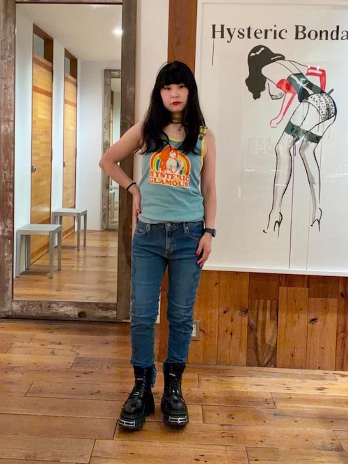 HYSTERIC GLAMOUR（ヒステリックグラマー） タンクトップ ノースリーブ