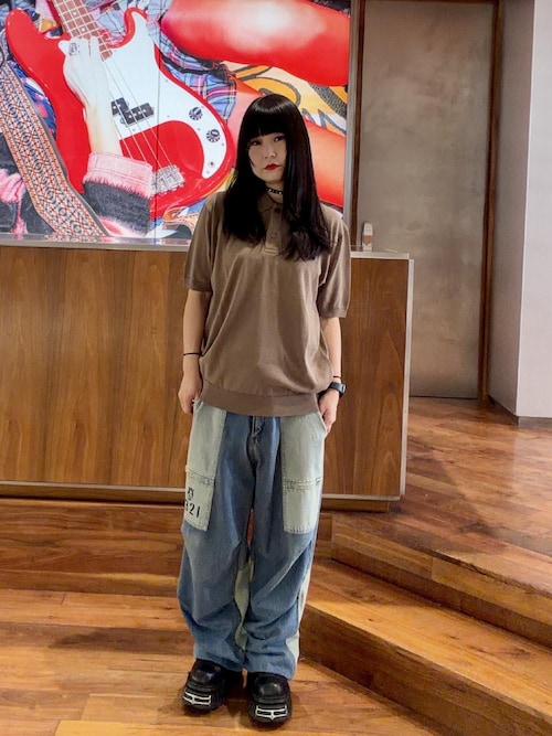HYSTERIC GLAMOUR（ヒステリックグラマー） ポロシャツ 半袖 MULTI