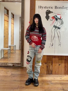「アイテム（アンサンブル）」を使った、fukuchanさん（レディース・154cm）の秋コーディネート