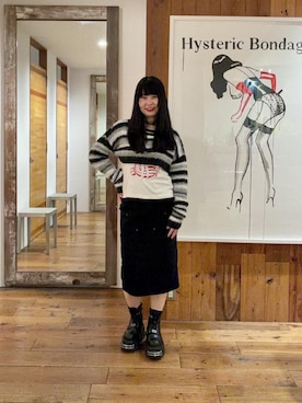 「アイテム（アンサンブル）」を使った、fukuchanさん（レディース・154cm）の秋コーディネート