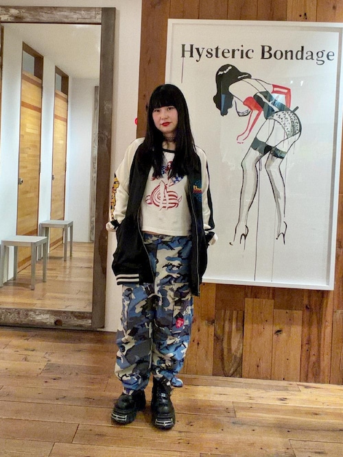 HYSTERIC GLAMOUR（ヒステリックグラマー） スカジャン KINKY HYSTERIC