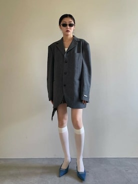 「アイテム（ブラジャー）」を使った、PRANK PROJECTさん（レディース・154cm）の夏コーディネート
