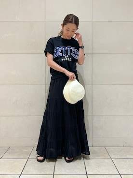 橋本さん（レディース・162cm）の春コーディネート