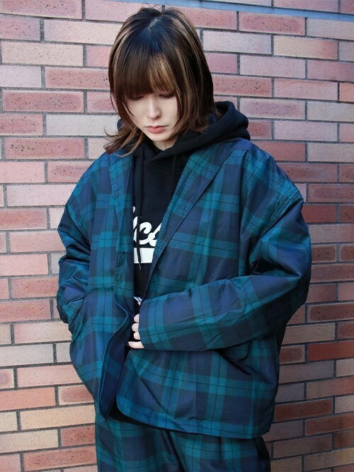 MFC STORE ORIGINAL WASHER NYLON WIDE TAILORED JACKET