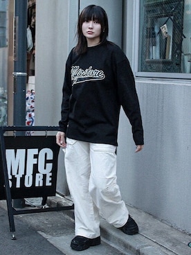 「ストリートファッション」｜MFC STORE 原宿さん（レディース・171cm）の春コーディネート