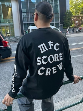 「MFC STORE（エムエフシーストア）のアイテム」を使った、MFC STORE 原宿さん（メンズ・165cm）の春コーディネート