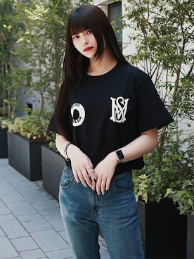 「MFC STORE（エムエフシーストア）のアイテム」を使った、MFC STORE 原宿さん（レディース・156cm）の春コーディネート