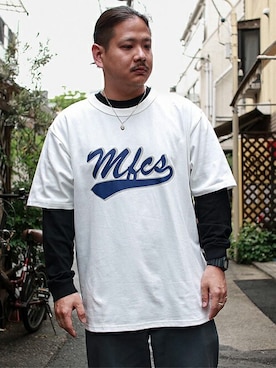 「MFC STORE（エムエフシーストア）のアイテム」を使った、MFC STORE 原宿さん（メンズ・165cm）の春コーディネート