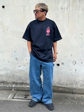 「トランプ柄」｜MFC STORE 原宿さん（メンズ・165cm）の春コーディネート