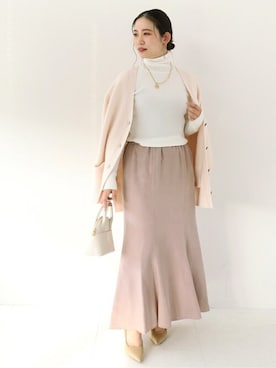 asakoさん（レディース・153cm）の冬コーディネート