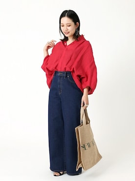 asakoさん（レディース・153cm）の春コーディネート