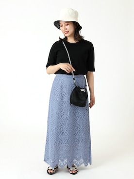 asakoさん（レディース・153cm）の夏コーディネート