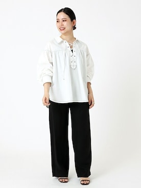 asakoさん（レディース・153cm）の夏コーディネート