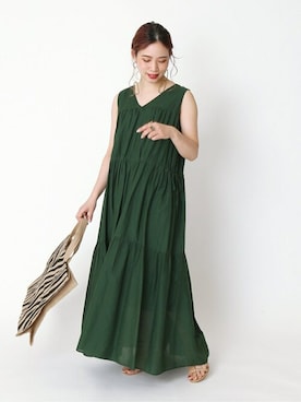 asakoさん（レディース・153cm）の夏コーディネート