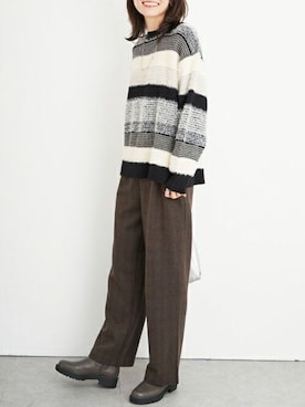 ikka HEAD OFFICE01さん(レディース・168cm)の秋コーディネート