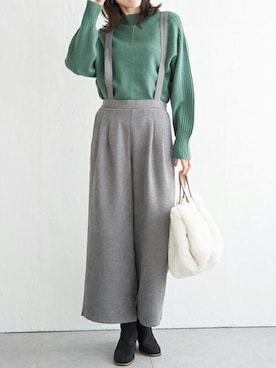 ikka HEAD OFFICE01さん(レディース・168cm)の冬コーディネート