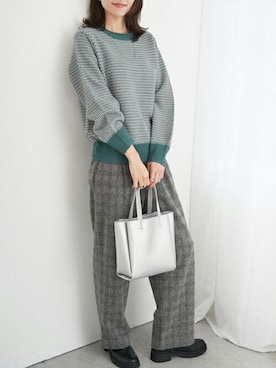 「イッカ」｜ikka HEAD OFFICE01さん（レディース・168cm）の冬コーディネート