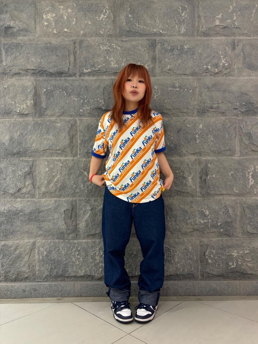 HYSTERIC GLAMOUR（ヒステリックグラマー）の「FUNKA HYSTERIC柄 T 