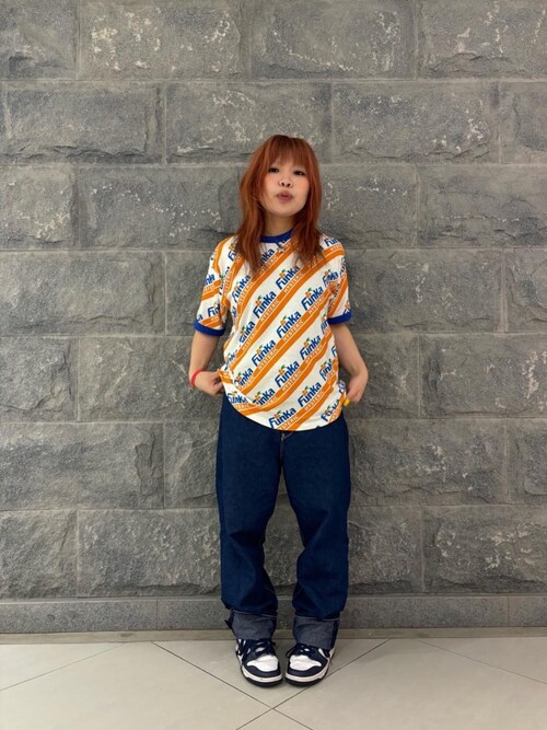 HYSTERIC GLAMOUR（ヒステリックグラマー）の「FUNKA HYSTERIC柄 T 